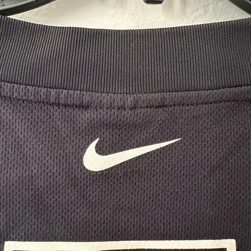 Nike Team Lakers Warm Up Sleeveless Jersey Black‎ and Yellow XLarge Muscle Tank
